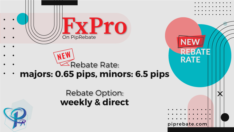 FxPro New Rebate Rates PipRebate.com